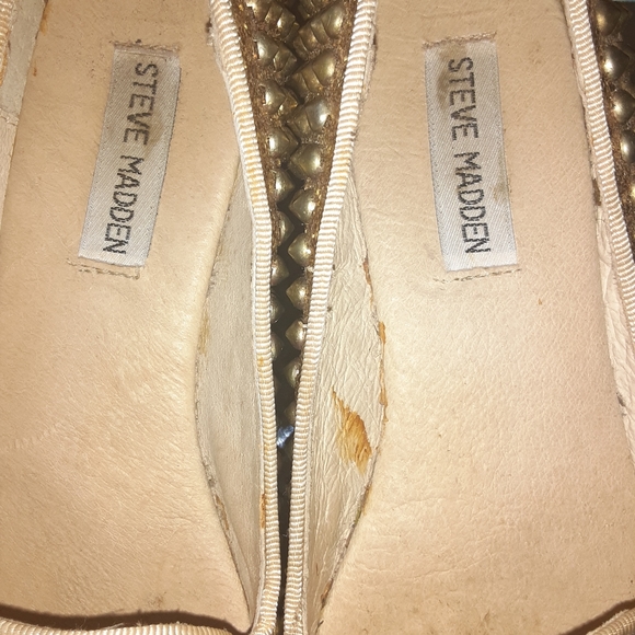 Gold studded/spike flats - Picture 2 of 5